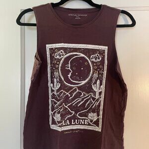 Spiritual Gangster La Lune Muscle Tank